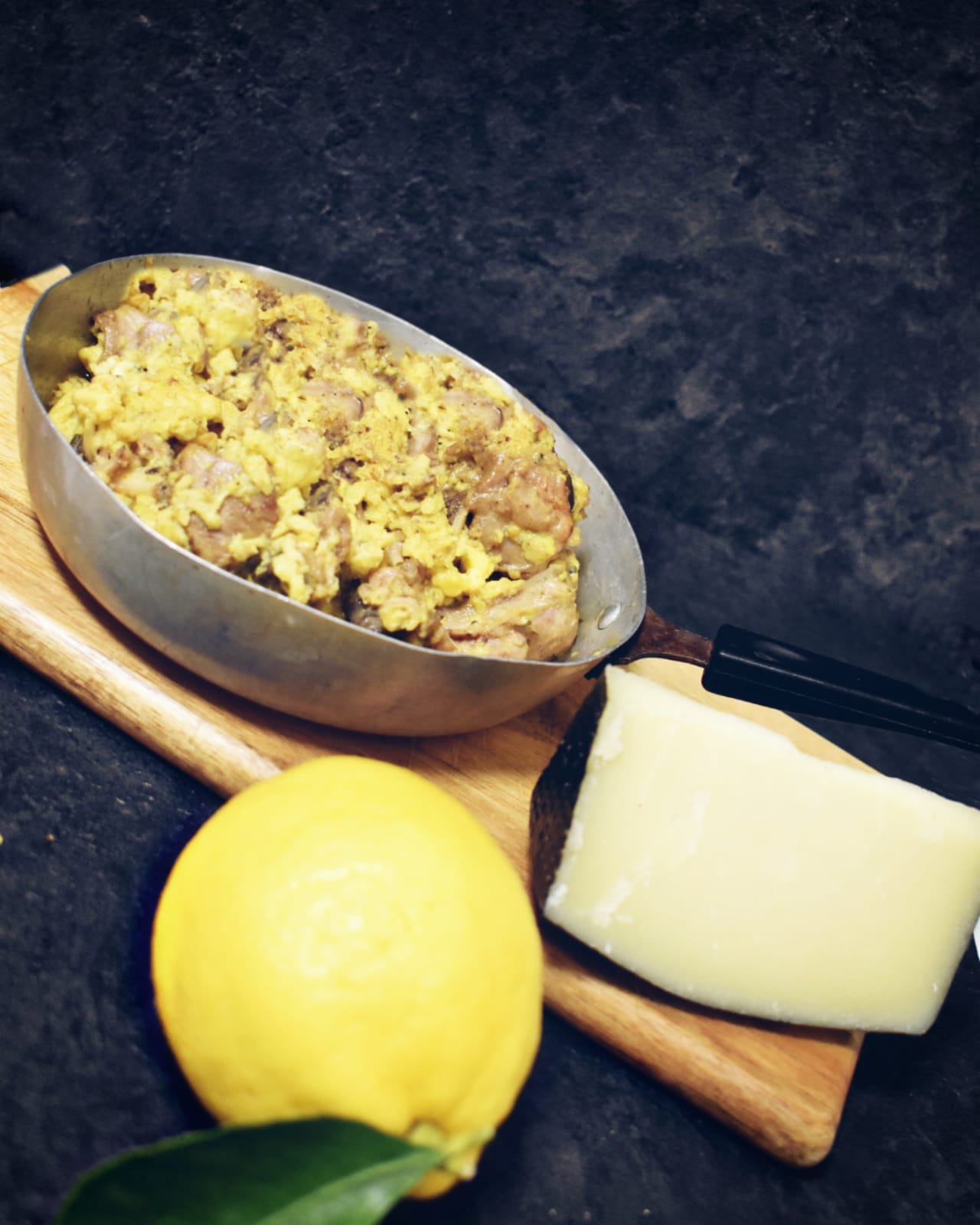 AGNELLO IN UMIDO CON UOVA