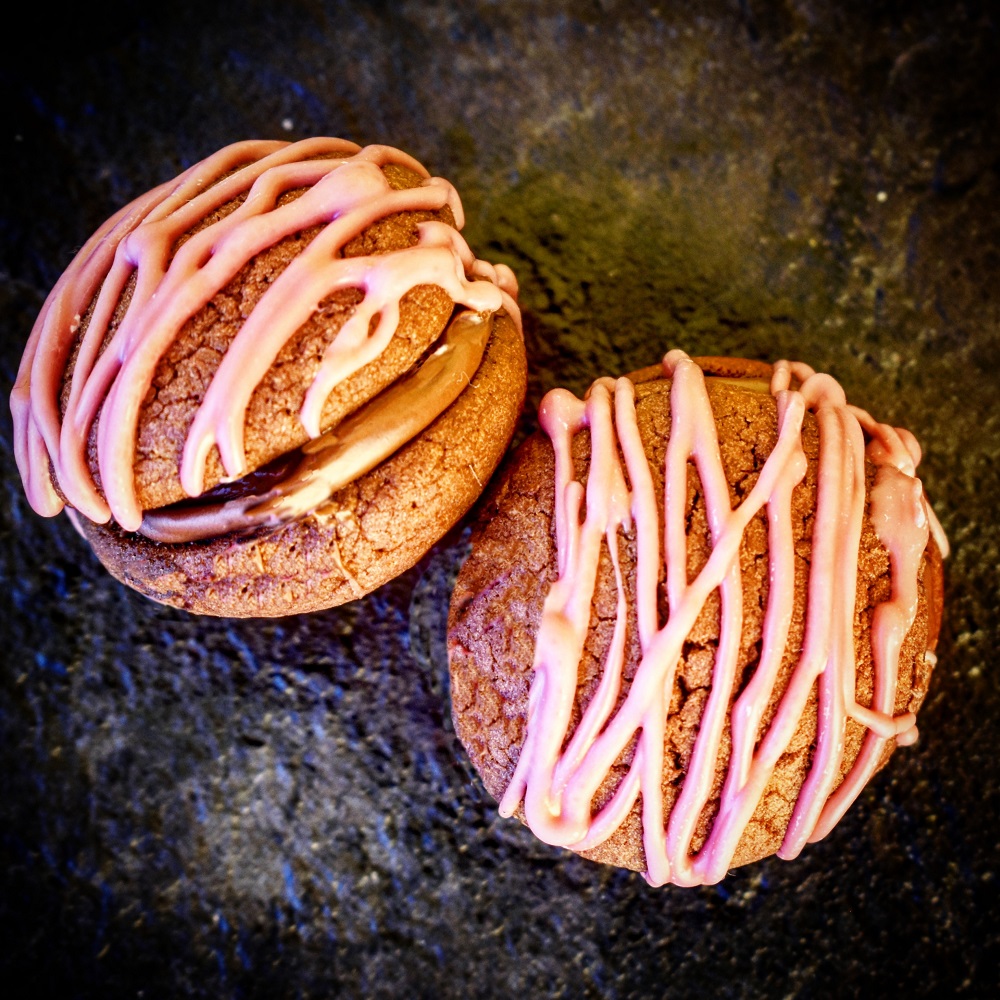 BACI DI DAMA ALLA NUTELLA E CIOCCOLATO ROSA RUBY