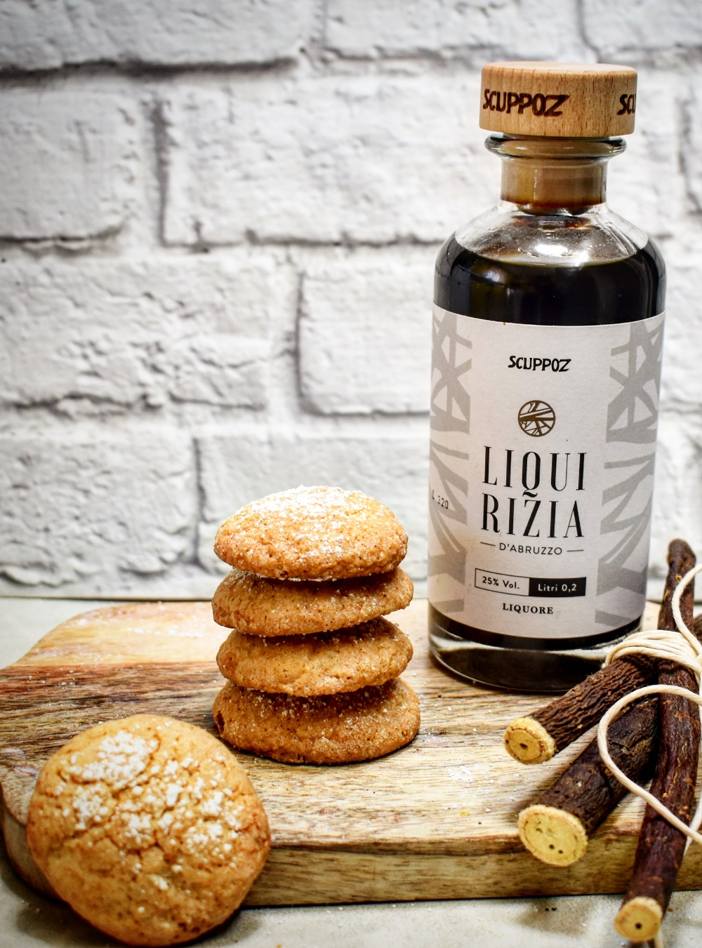 BISCOTTI MORBIDI ALLA LIQUIRIZIA SCUPPOZ