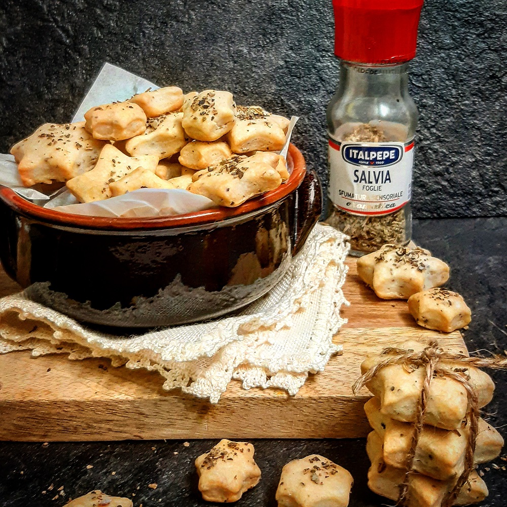 BISCOTTINI SALATI BURRO E SALVIA ITALPEPE