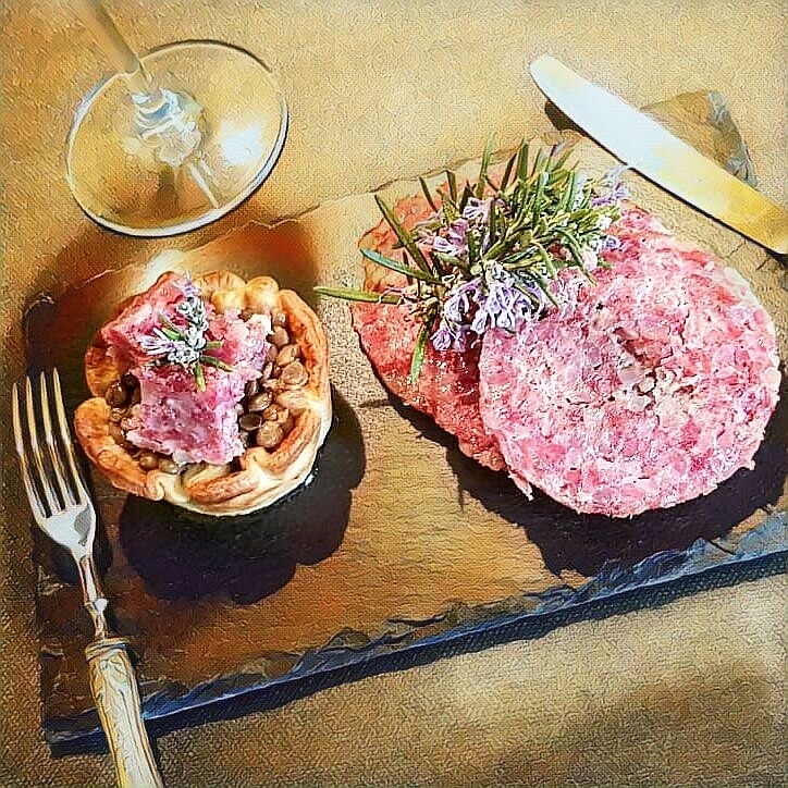 CESTINI CROCCANTI CON LENTICCHIE E ZAMPONE MINOZZI
