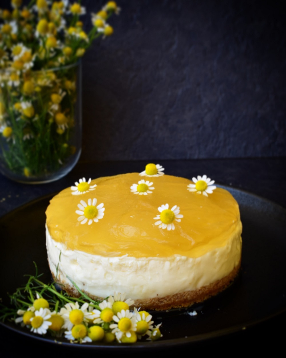 CHEESECAKE CAMOMILLA E MIELE