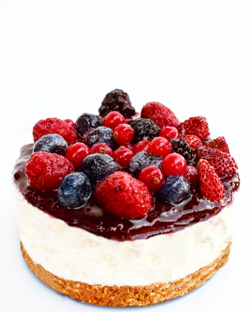 CHEESECAKE CON FRUTTI DI BOSCO