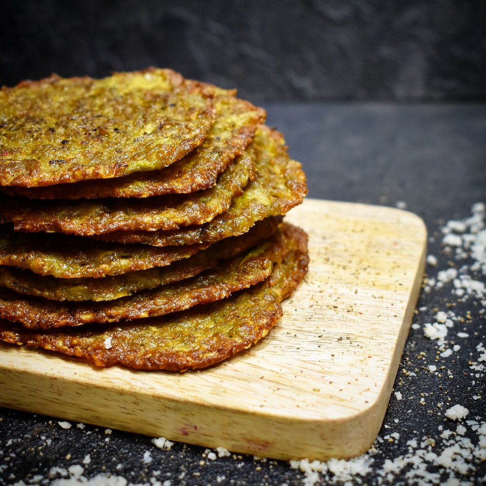 CHIPS LEGGERISSIME CON AVOCADO AL CACIO E PEPE