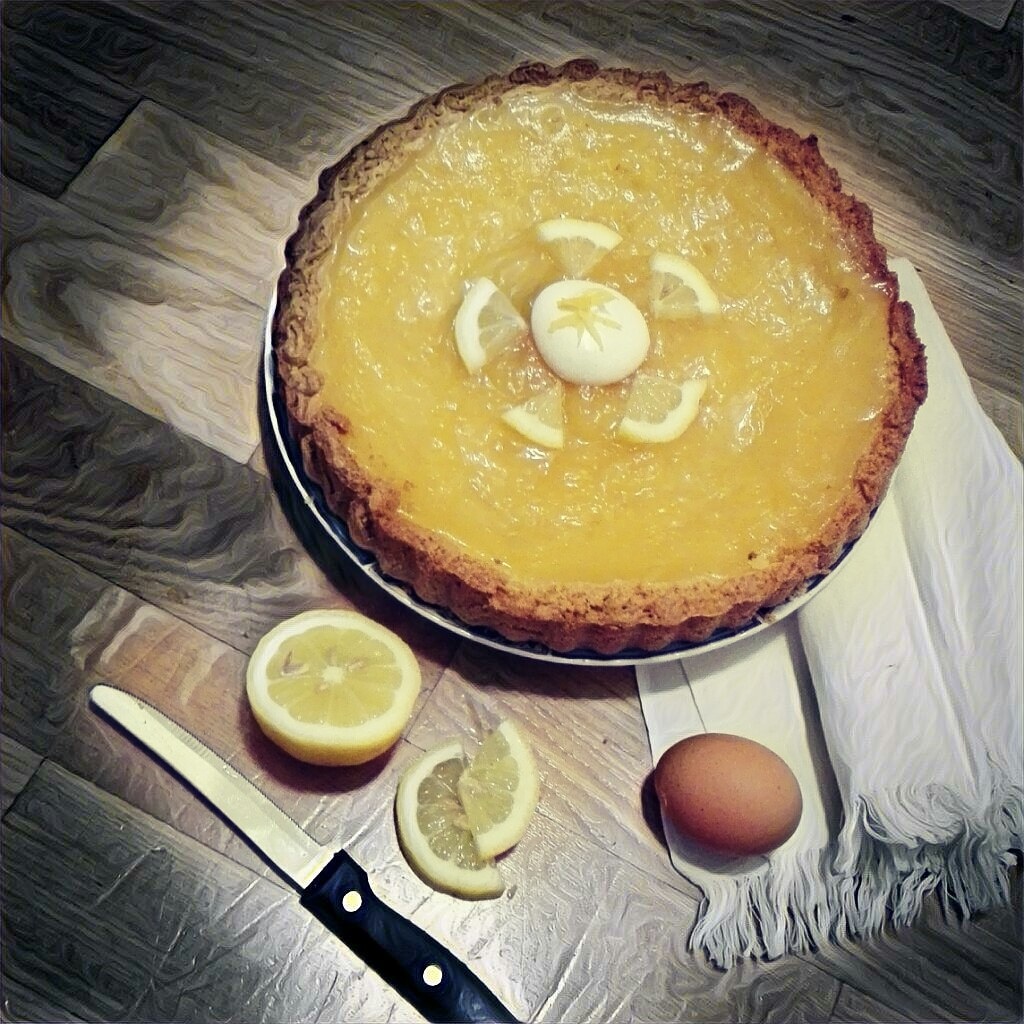CROSTATA INTEGRALE AL LIMONE SENZA BURRO
