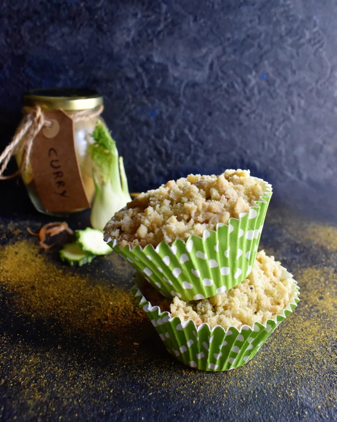 CRUMBLE SALATI COME MUFFINS