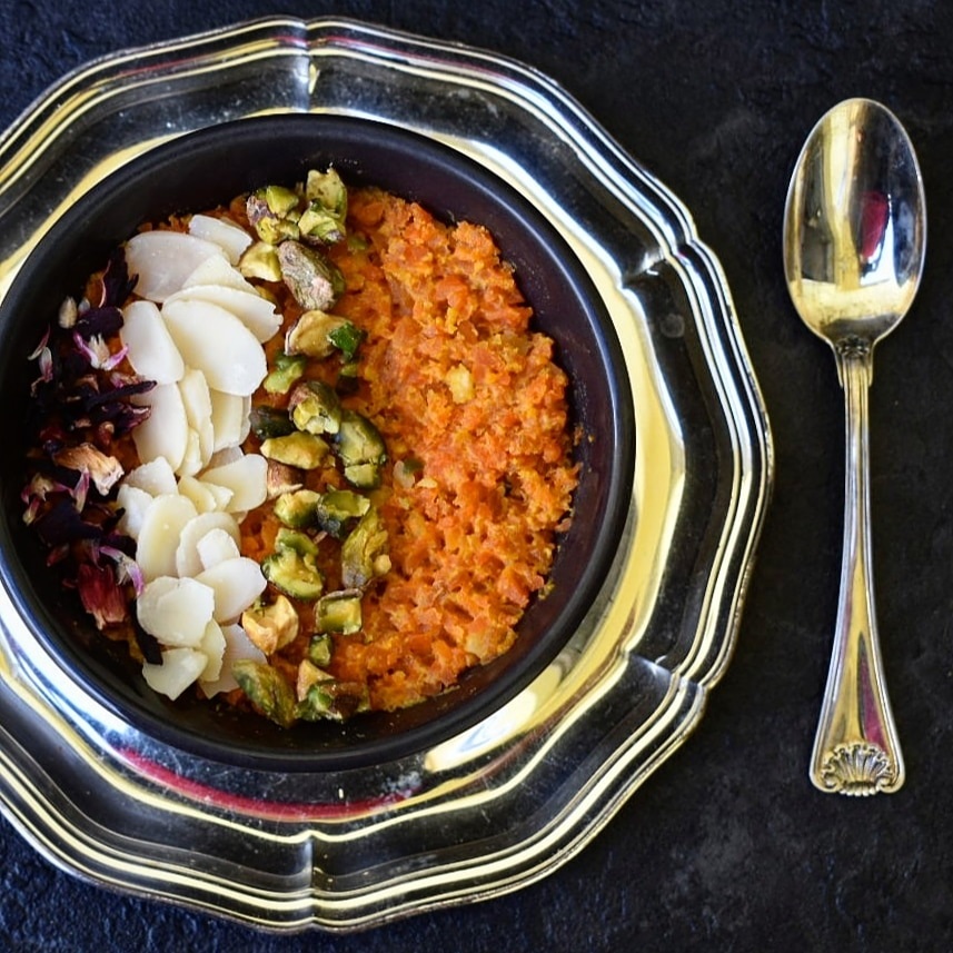 GAJAR KA HALWA DOLCE TIPICO INDIANO
