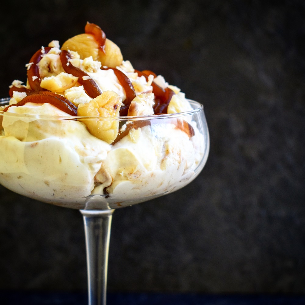 GELATO ALLA CANNELLA E CASTAGNE PRIMA COLTA