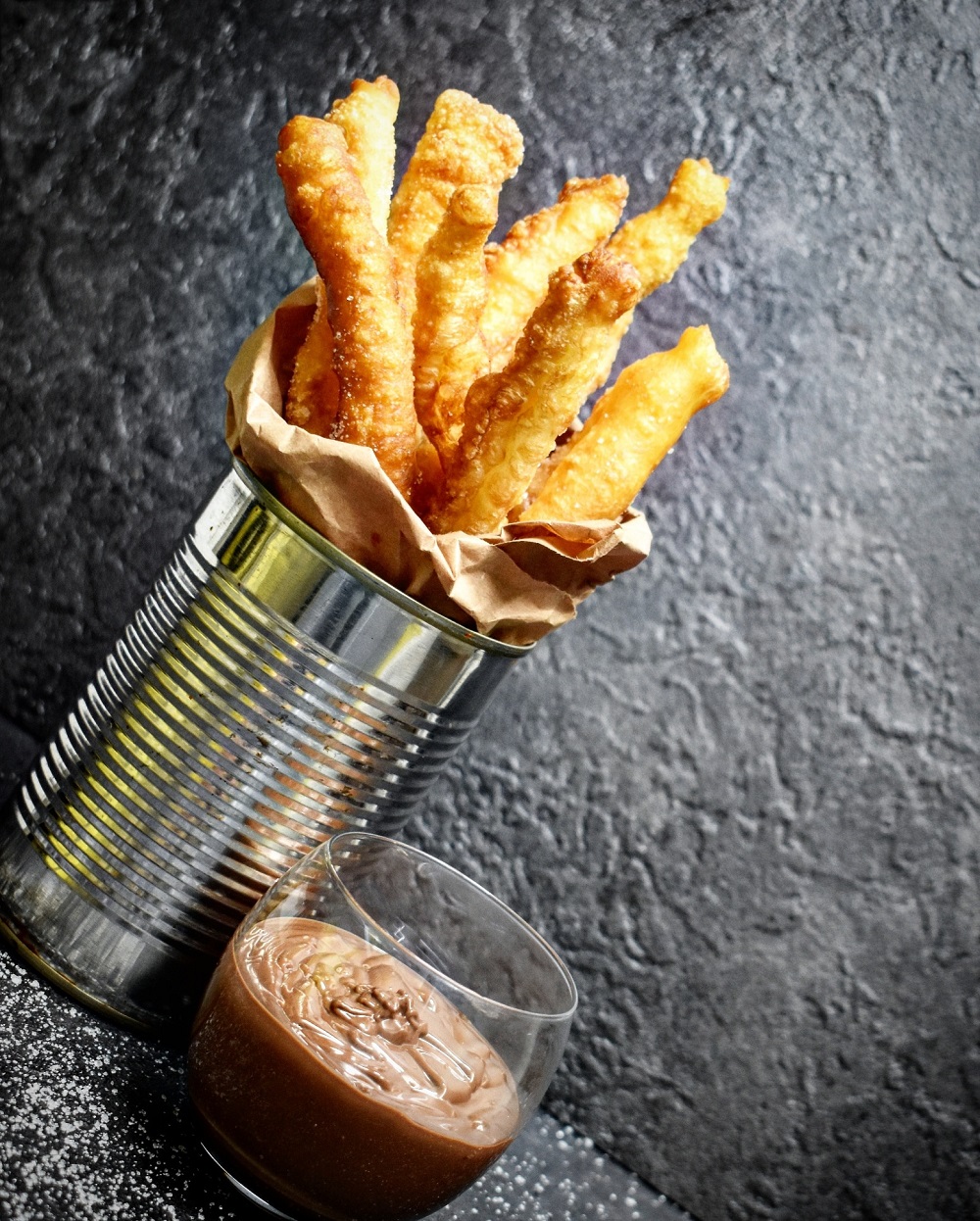 GRISSINI DOLCI FRITTI E NUTELLA