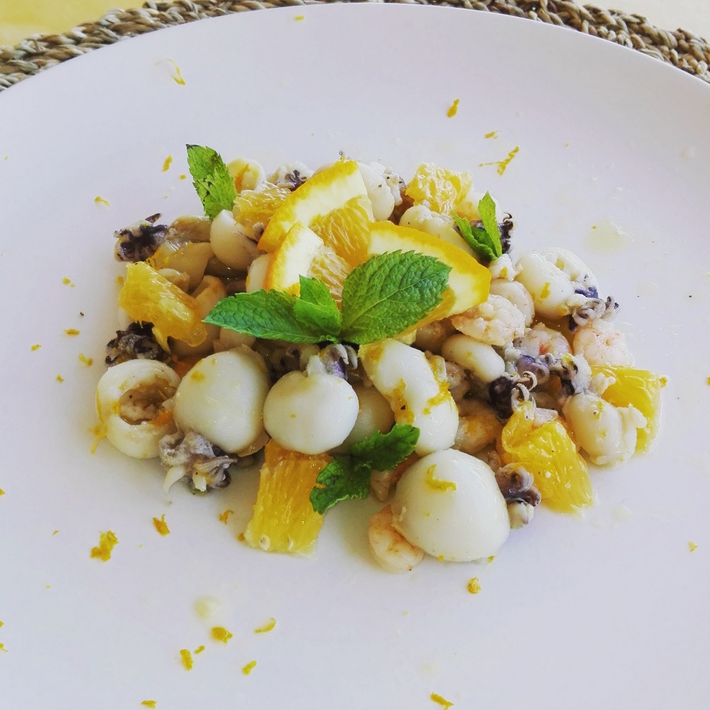 INSALATA DI MARE AGLI AGRUMI