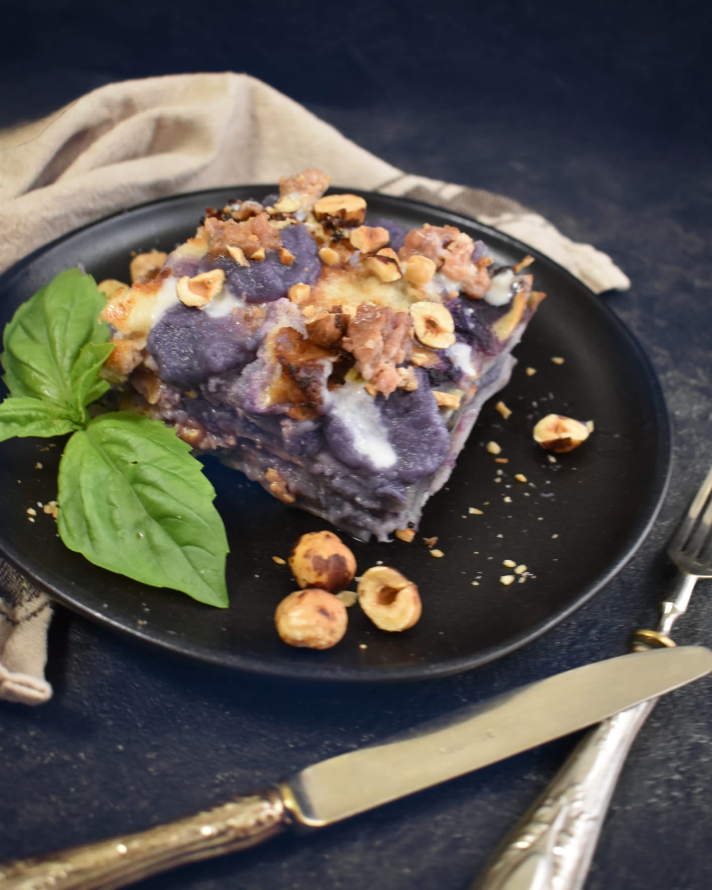 LASAGNA CON CAVOLO VIOLA