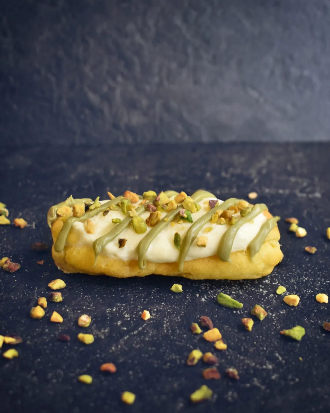 MASCARPONE E PISTACCHIO IN ECLAIR