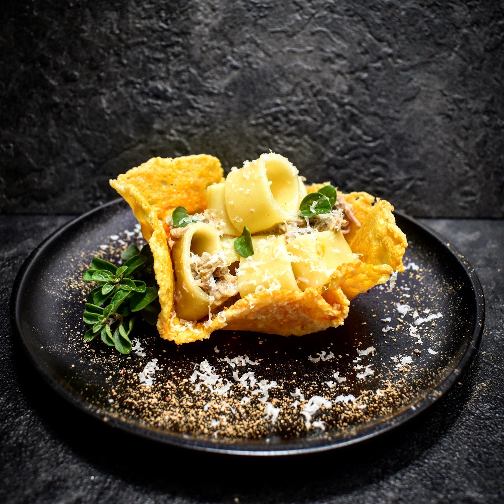 MEZZE MANICHE CON RAGÙ DI AGNELLO – Pasta Pietro Massi