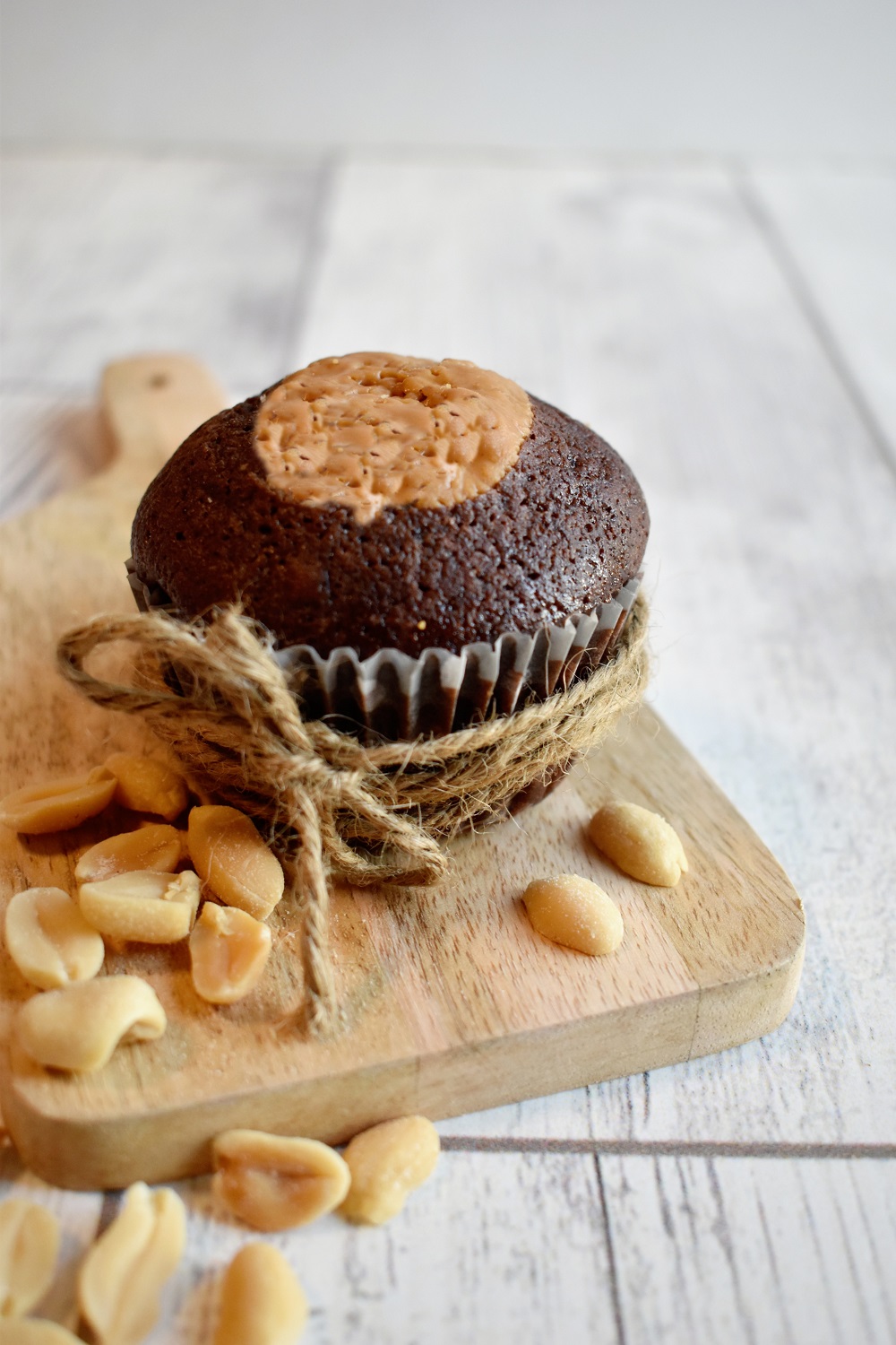MUFFINS CIOCCOLATO E BURRO DI ARACHIDI
