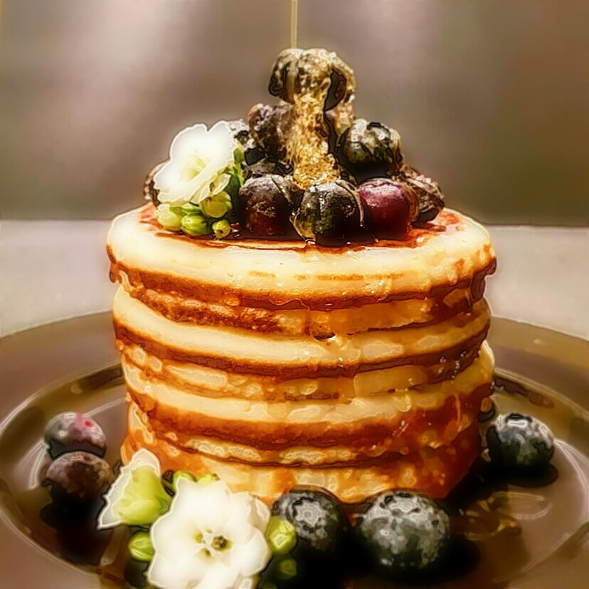 PANCAKES PROTEICI CON ALBUMI, FARINA DI AVENA E MIRTILLI