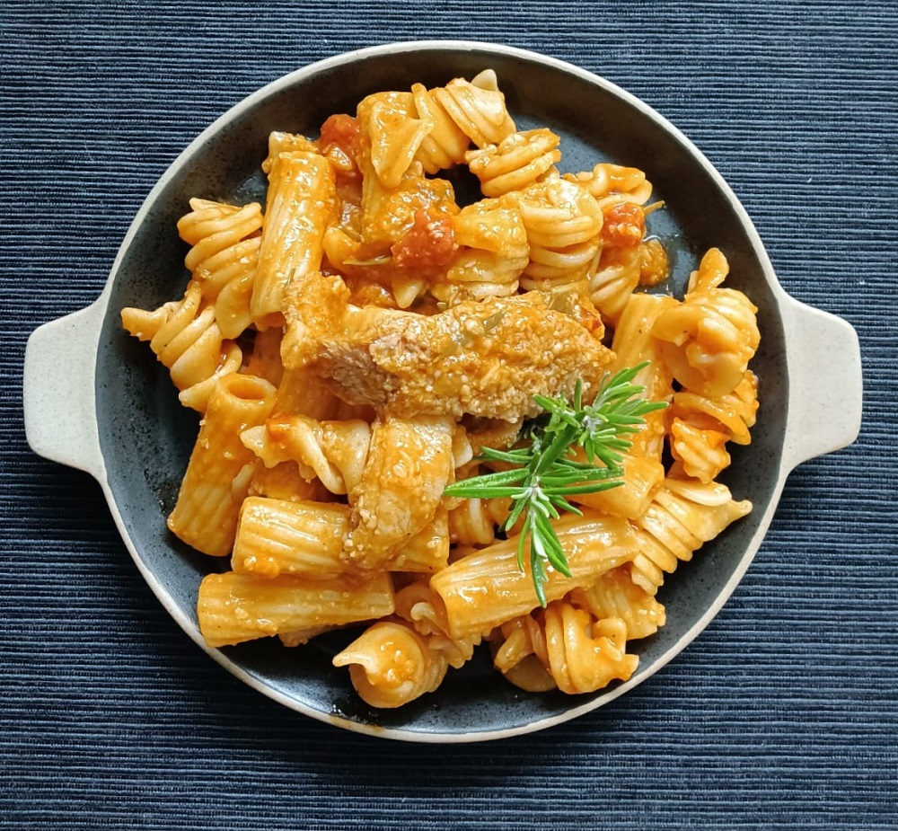 PASTA MISTA CON SUGO DI TRIPPA