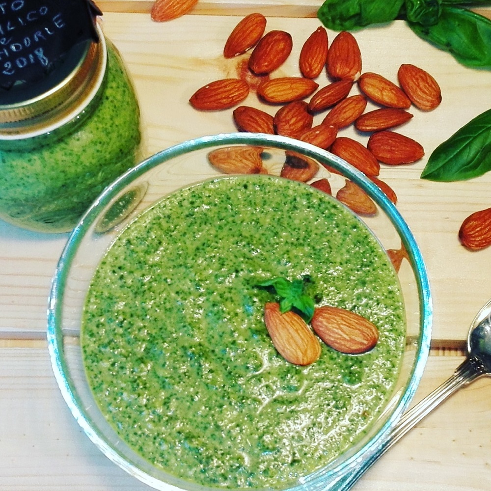 PESTO BASILICO E MANDORLE