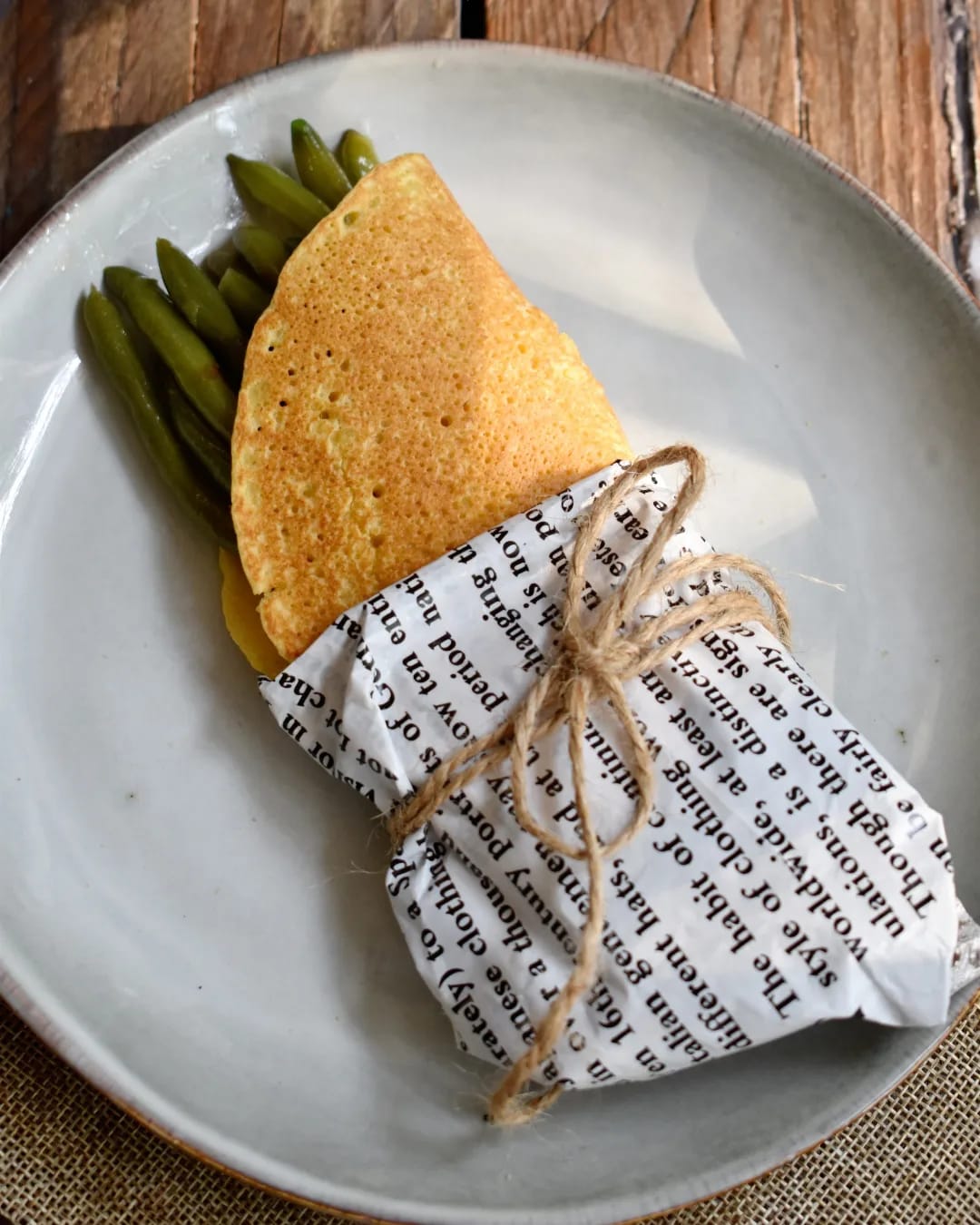 PIADINA DI CECI CON VERDURE