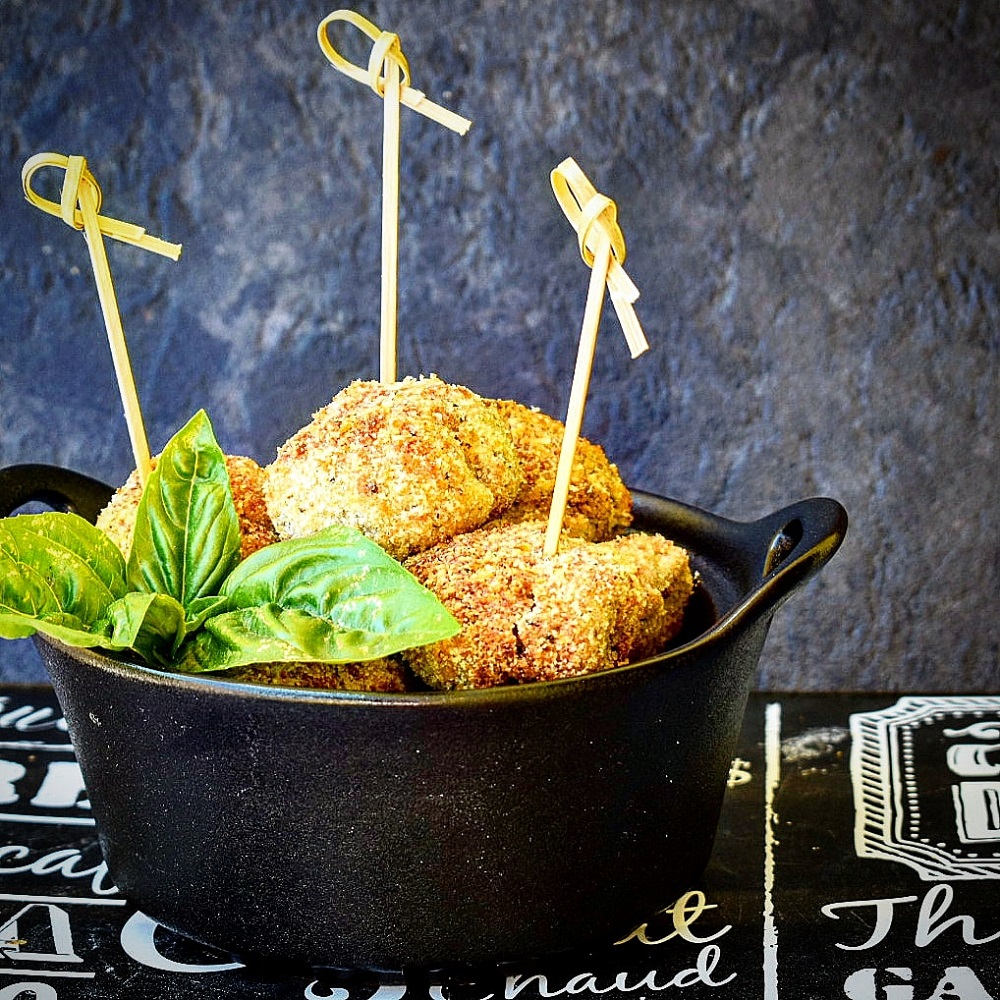 POLPETTE DI TONNO E PESTO