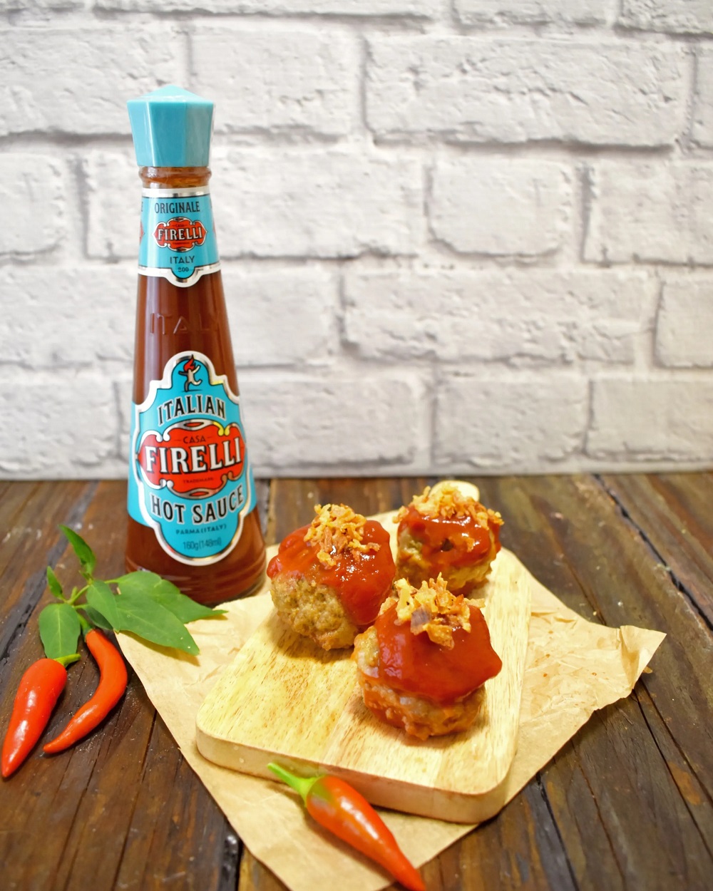 POLPETTINE CON SALSA PICCANTE