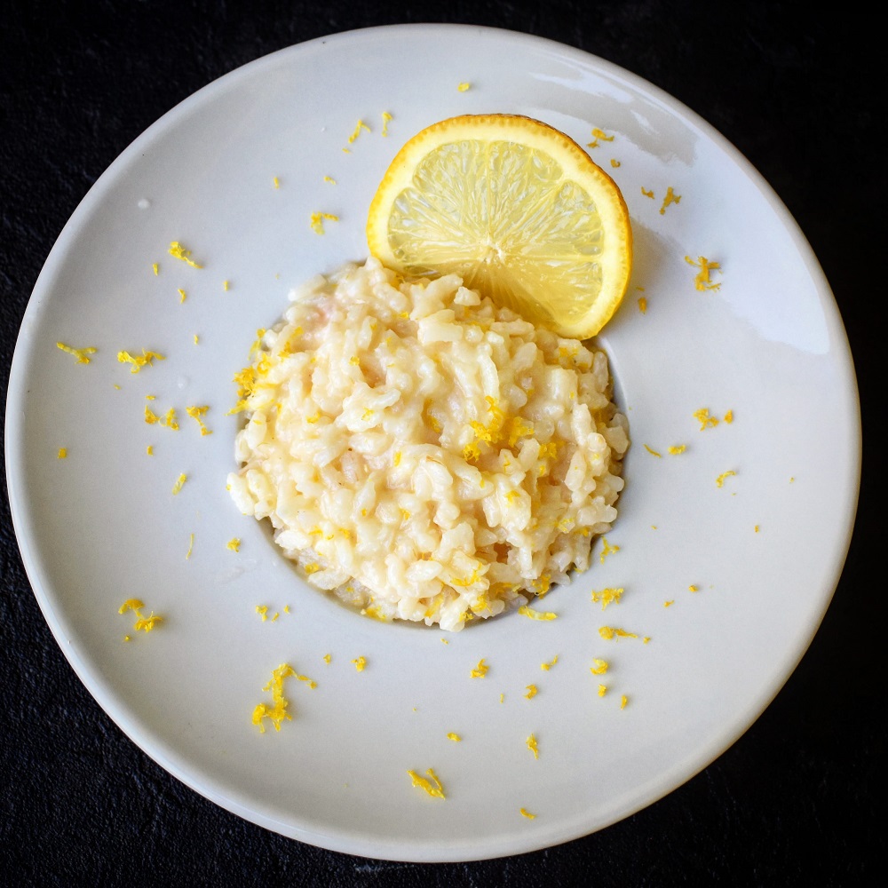 RISOTTO AL LIMONE E MASCARPONE
