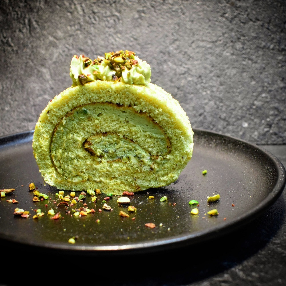 ROTOLO AL PISTACCHIO E CIOCCOLATO BIANCO