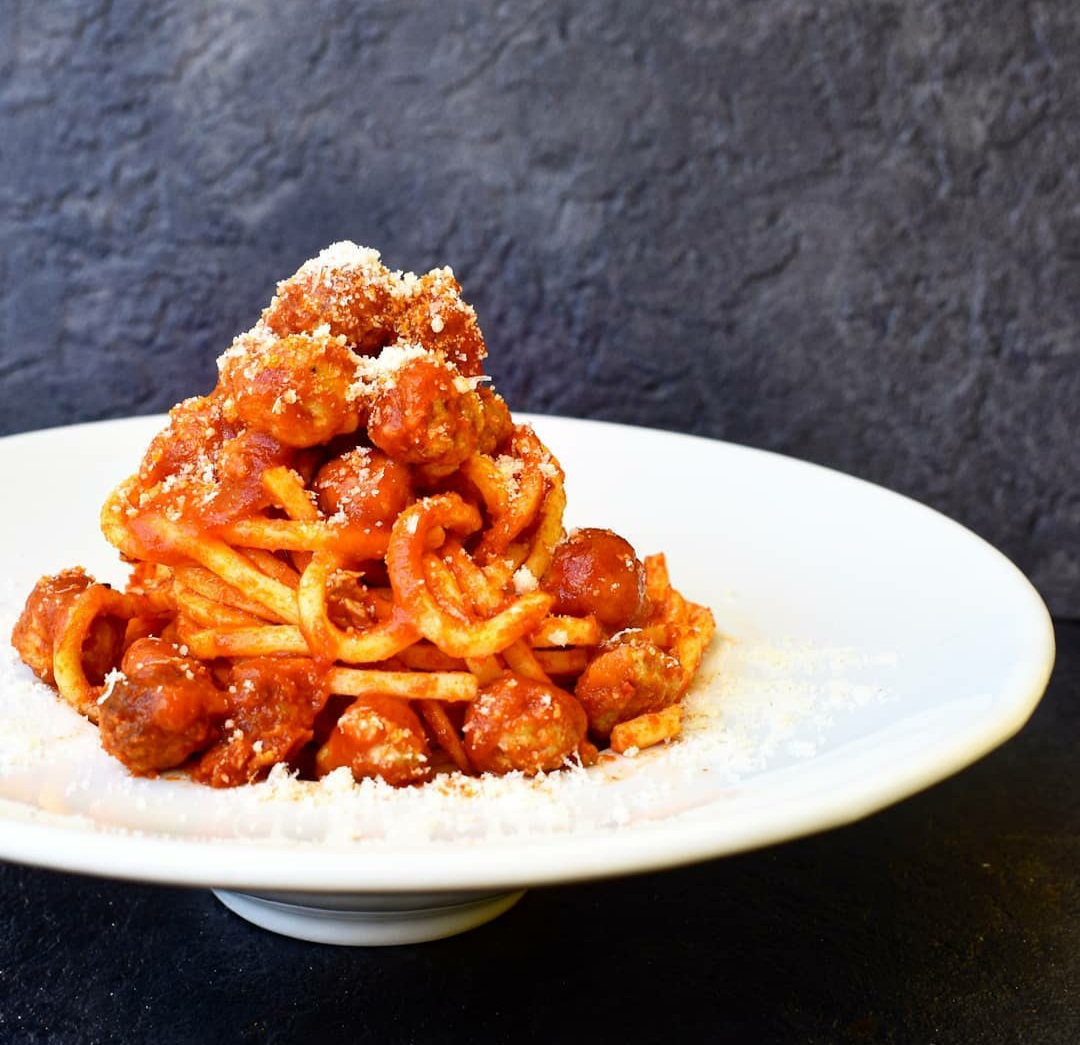 SPAGHETTI ALLA CHITARRA CON PALLOTTINE TERAMANE