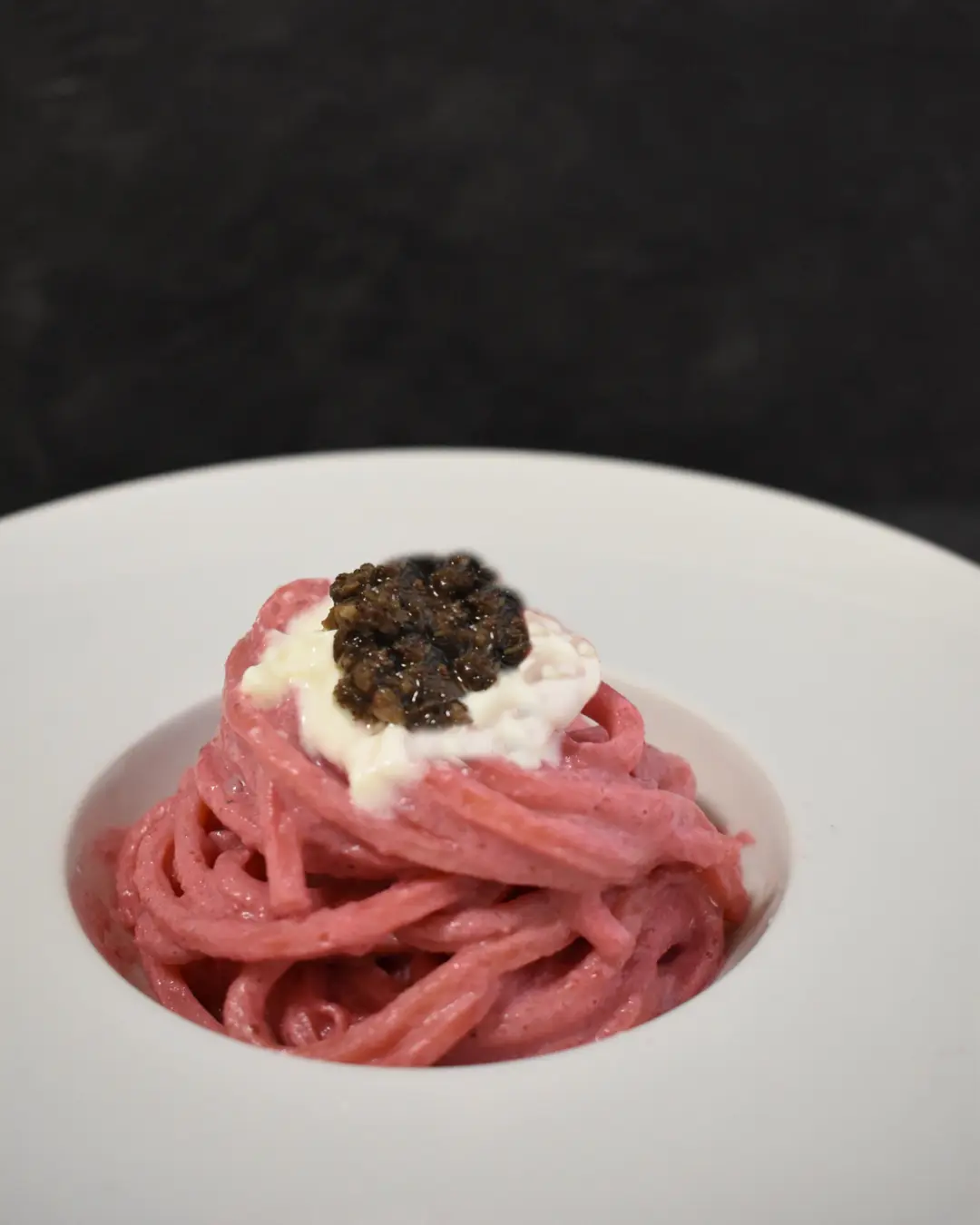 SPAGHETTI BARBIETOLA ROBIOLA E TARTUFO