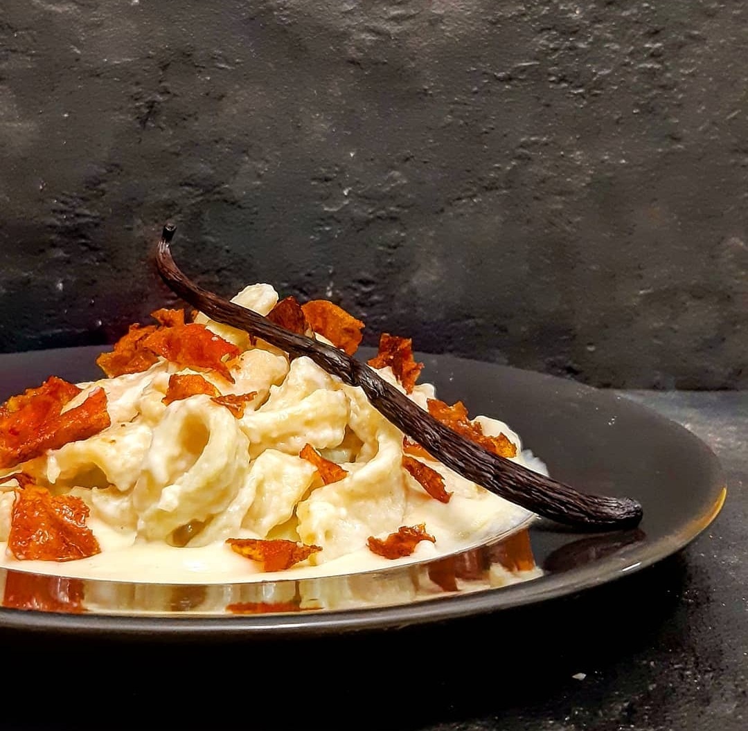 TAGLIATELLE CON CREMA DI PECORINO DI FARINDOLA