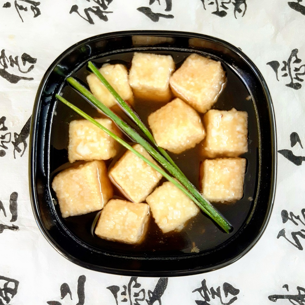 TOFU FRITTO IN BRODO DHASHI – AGE DASHI DOFU