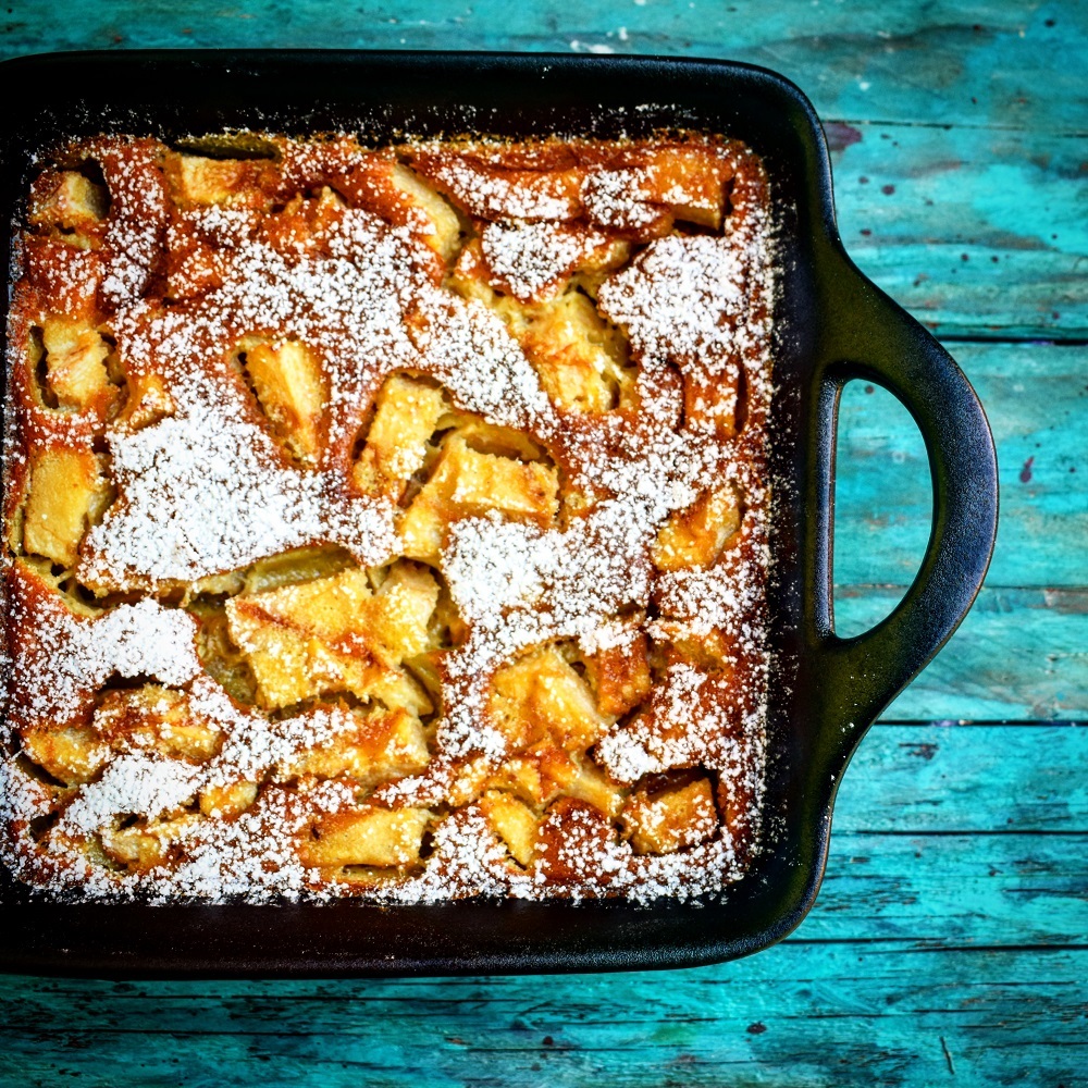 TORTA DI MELE AL CARAMELLO CREMOSISSIMA